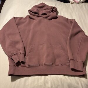 Abercrombie & Fitch maroon Sweatshirt Hoodie
